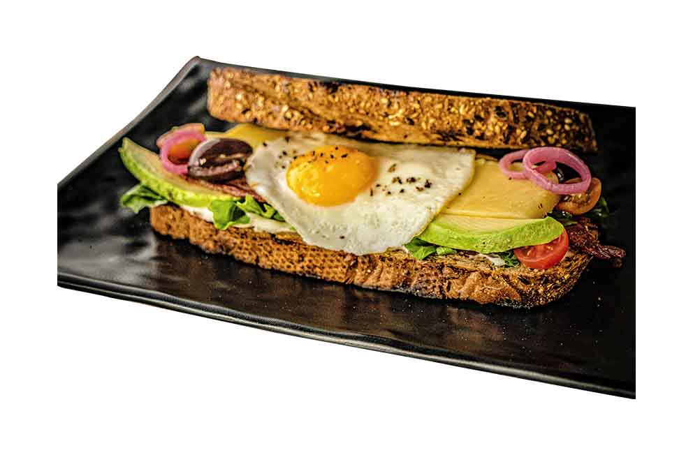 TOASTED BREAKFAST SANDWICH