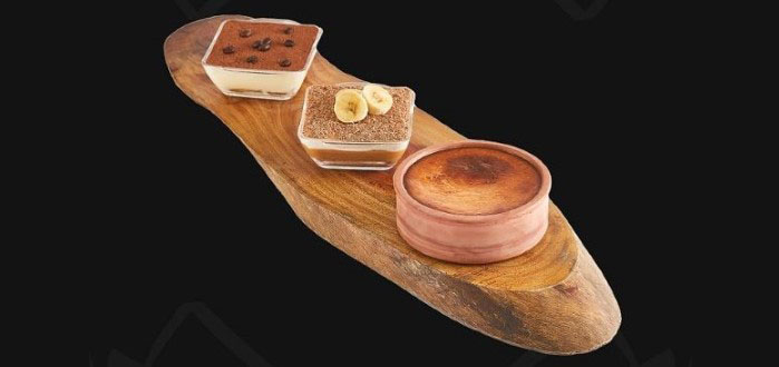 Trio platter