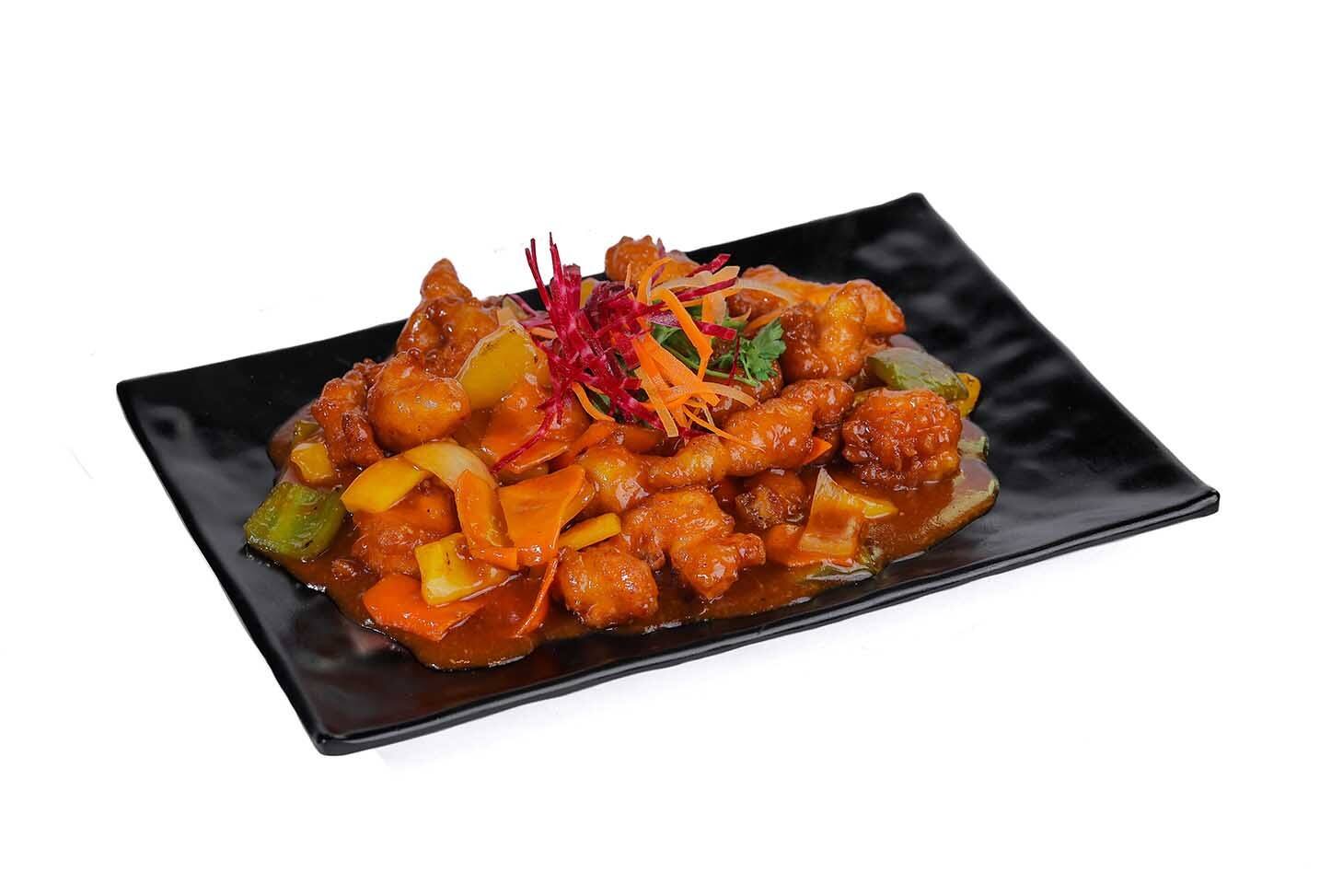 SWEET AND SOUR SHRIMP