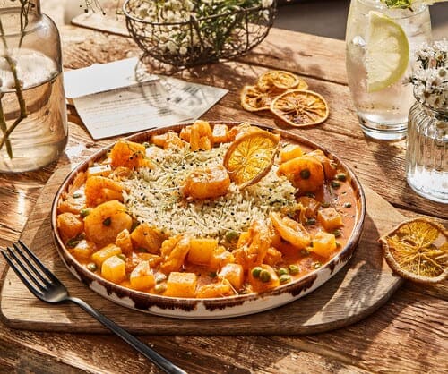 Shrimp Curry Pineapple