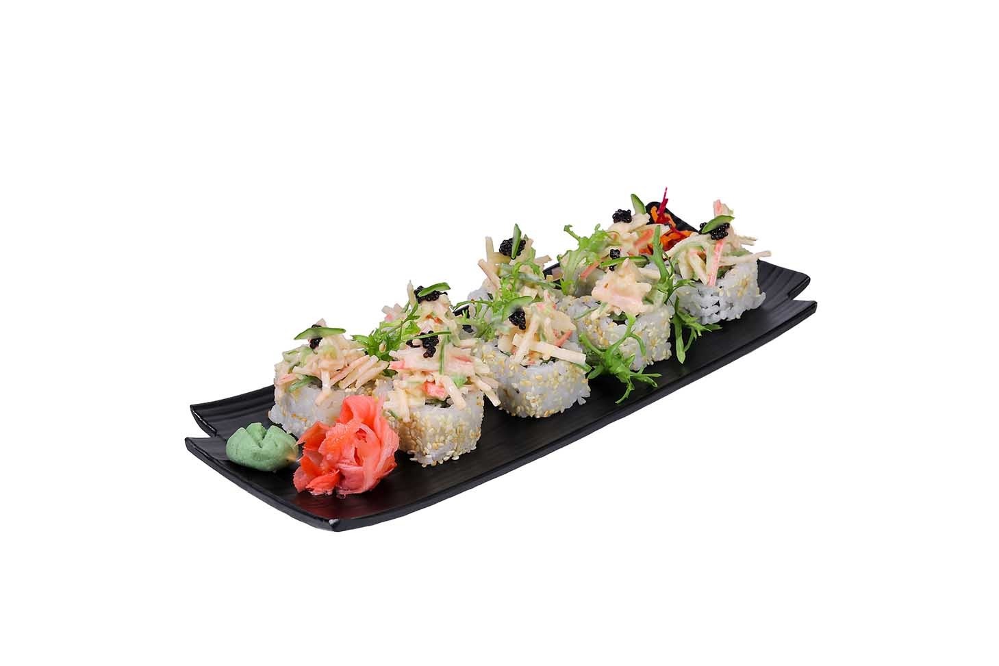 NEW STYLE CALIFORNIA ROLL URA MAKI (8 PIECES)