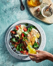 Twisted Chicken Freekeh