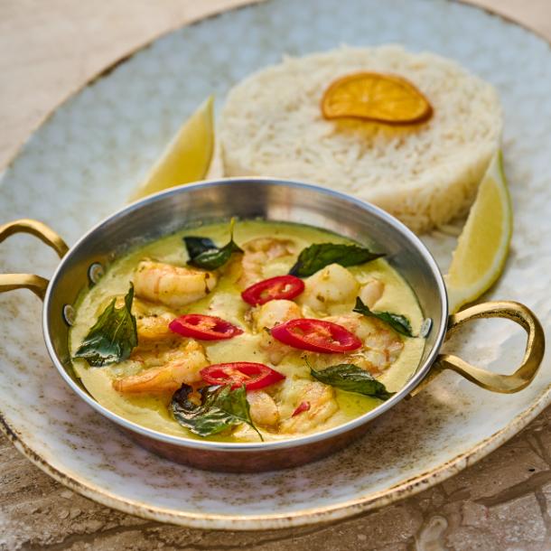 Butter Lime Shrimps