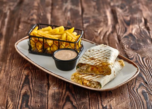 Pollo Asado Wrap