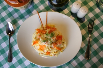 Fettucine Al Salmone