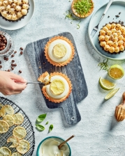 Lemon Basil Tart