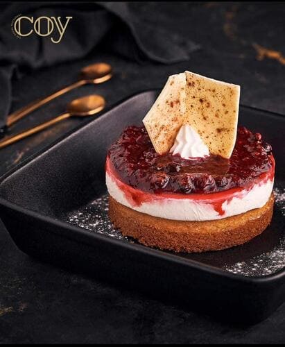 Blackberry Cheese Tart
