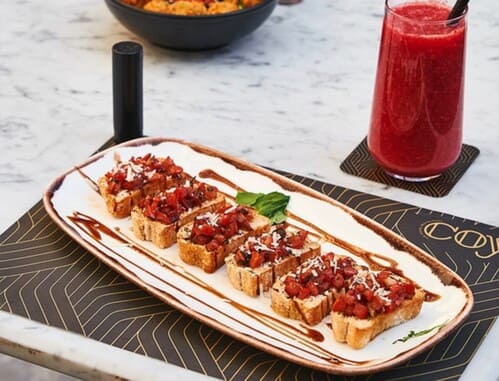 Plums Bruschetta’s
