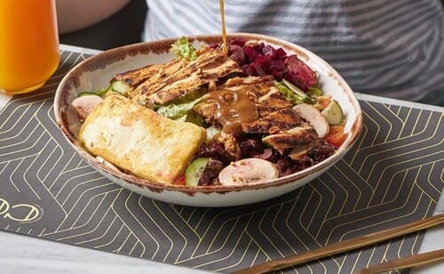 Chicken Halloumi