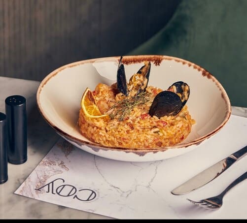 Bouillabaisse Risotto