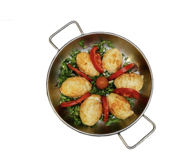 Fried Boiled Eggs Pan