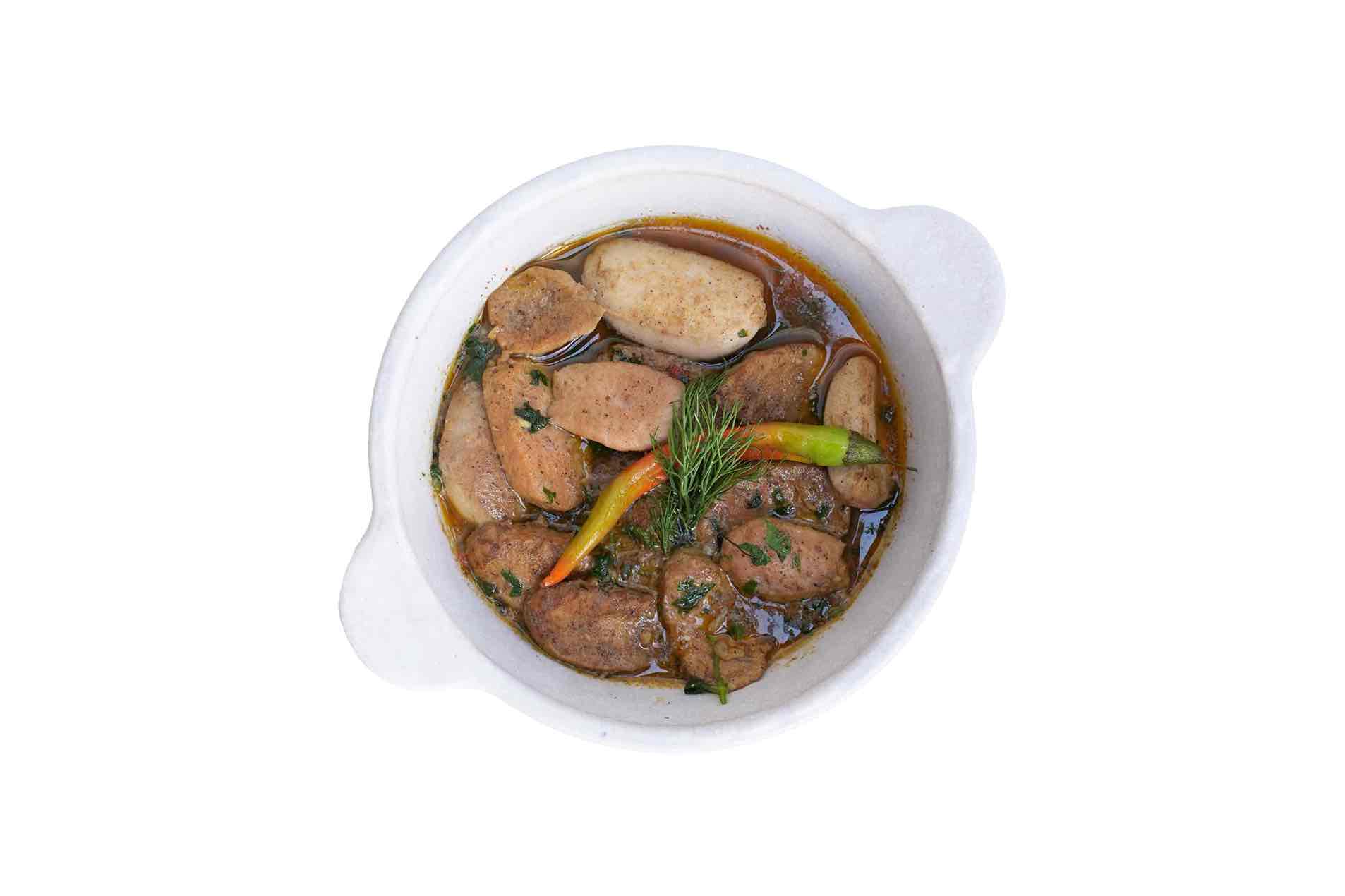 Beef Testicles with Butter