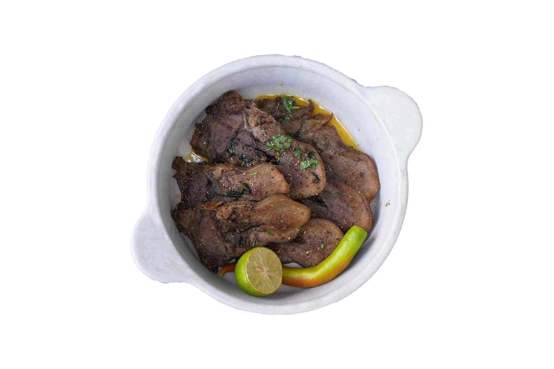 Beef Tongue with Butter