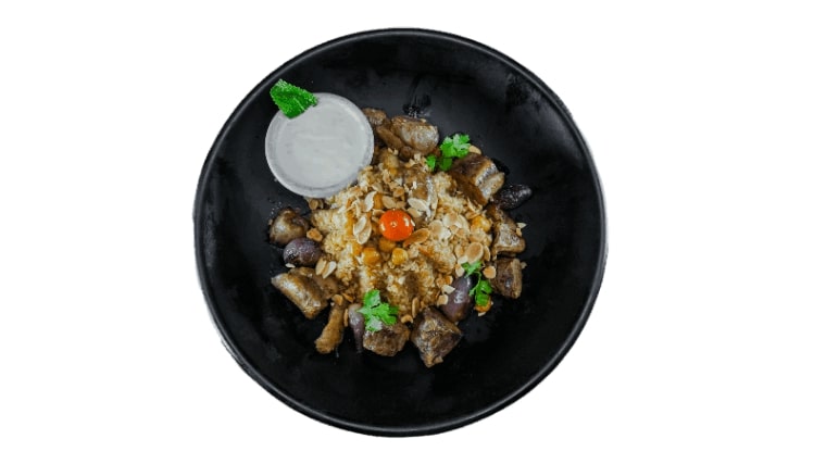 Bulgur with Tender Meat
