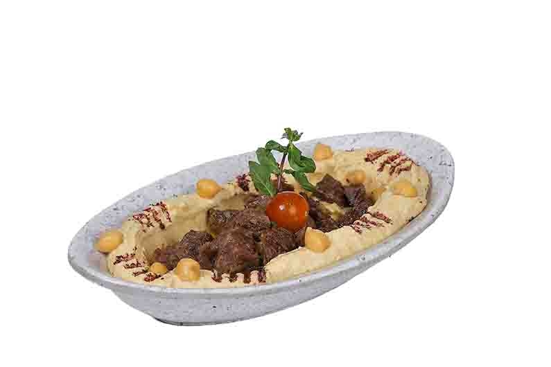 Hummus with Meat