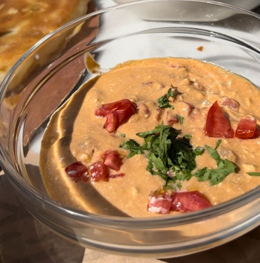 Old Cheese with Tomatoes