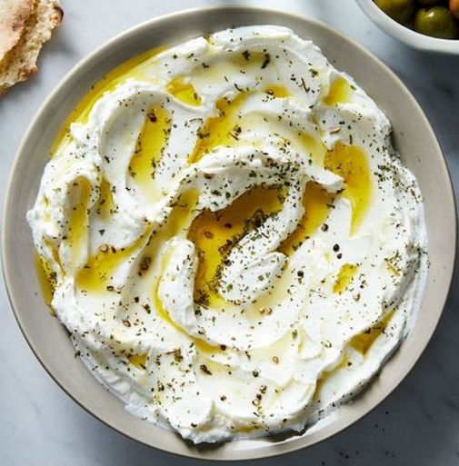 Labneh and Zaatar