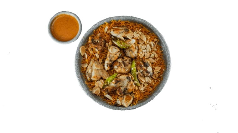 Lebanero's kabsa with chicken