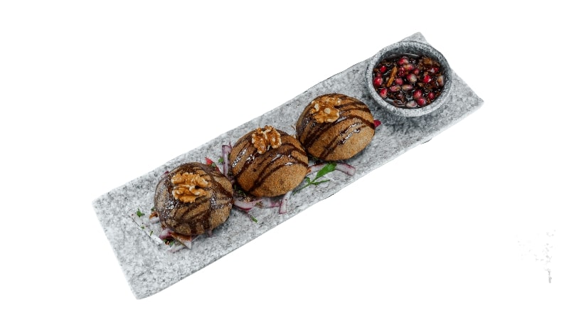 Grilled Kibbeh with Nuts