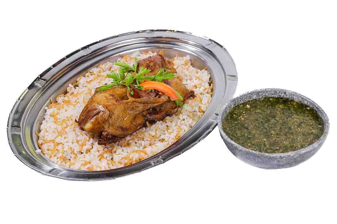 Molokheya with Duck