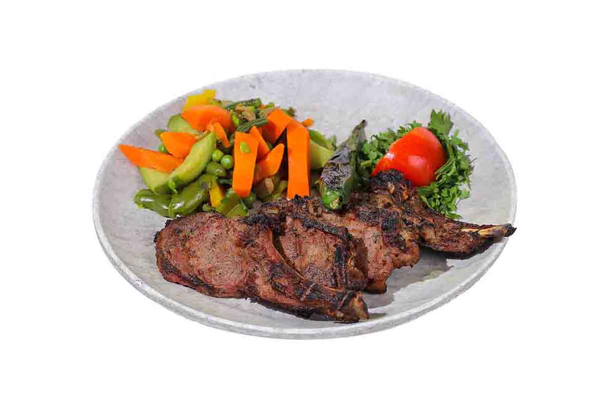 Lamb Chops with Vermicelli