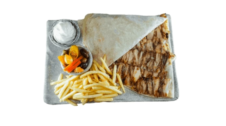 Chicken Shawerma Plate