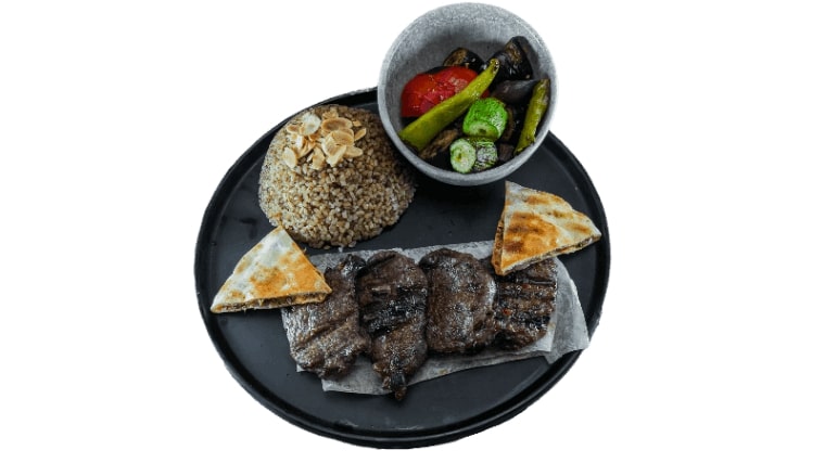 Grilled Beef Fillet Slices