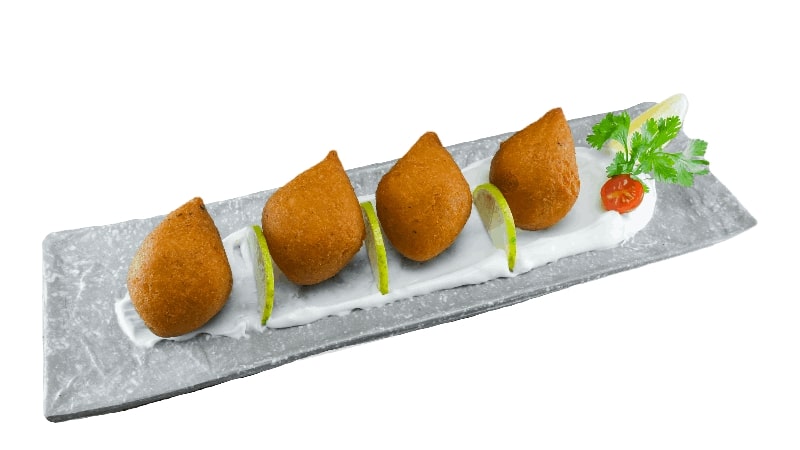Shrimp Kibbeh with Almonds