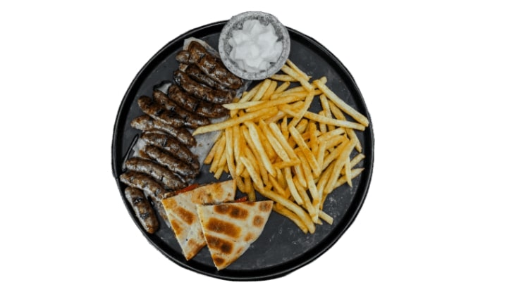 Charcoal Grilled Sausage