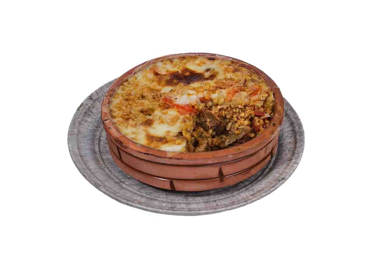 Fereek and Beef Bechamel Tagine