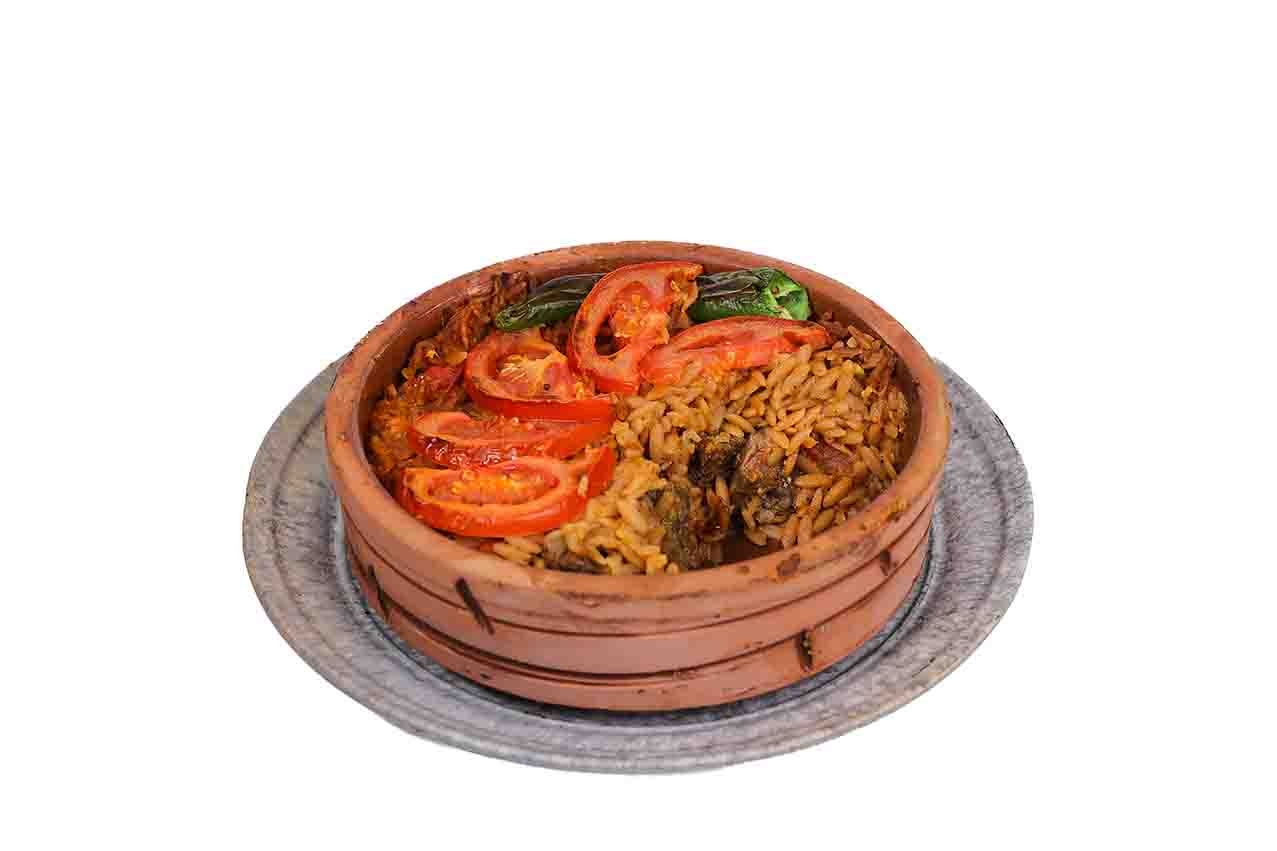 Orzo and Meat Tagine