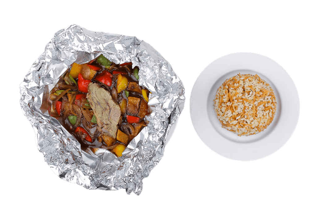 Meat with mixture (waraet lahma)