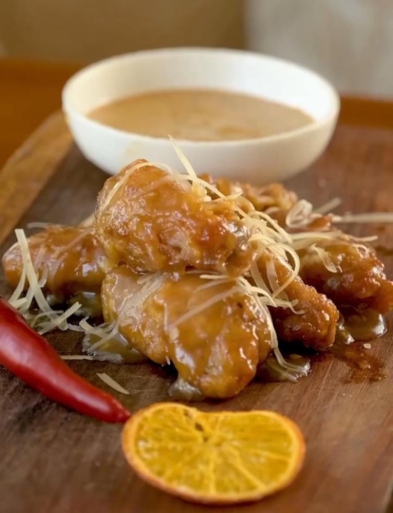 Glazed Honey Teriyaki Wings