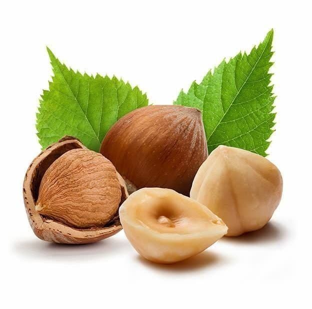 Raw hazelnuts