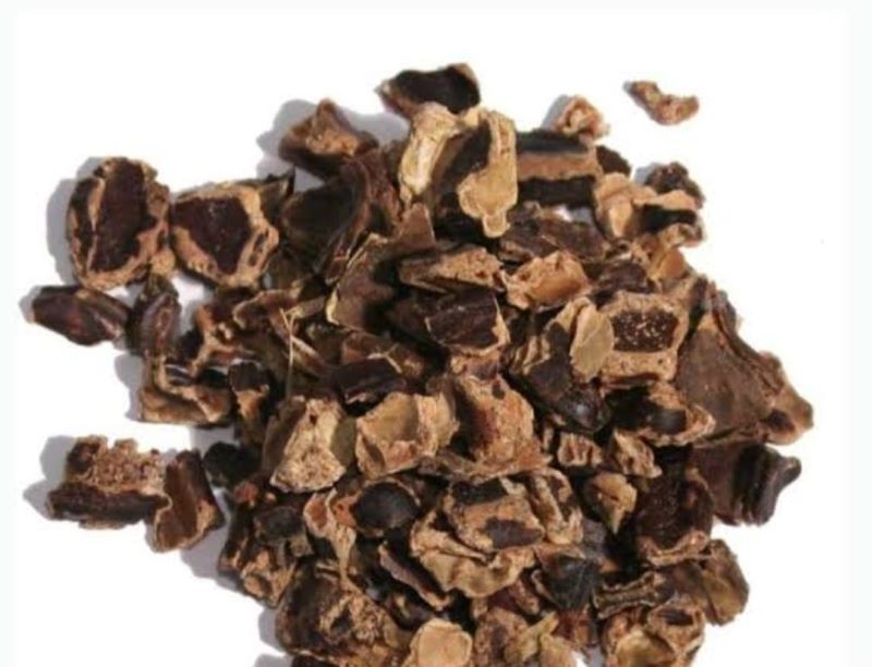 Crushed carob