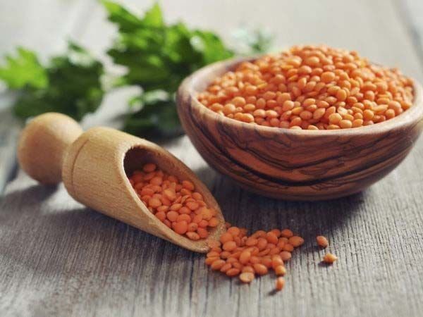 Yellow lentils