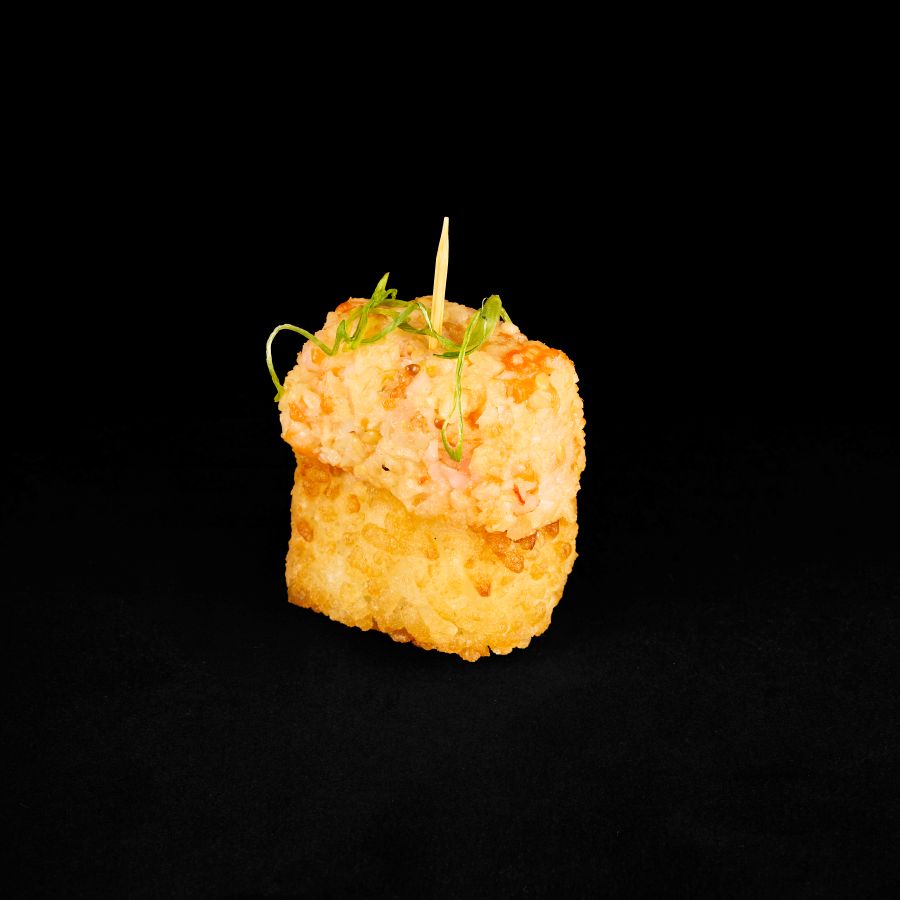 52 Shrimp Salmon Crispy Rice