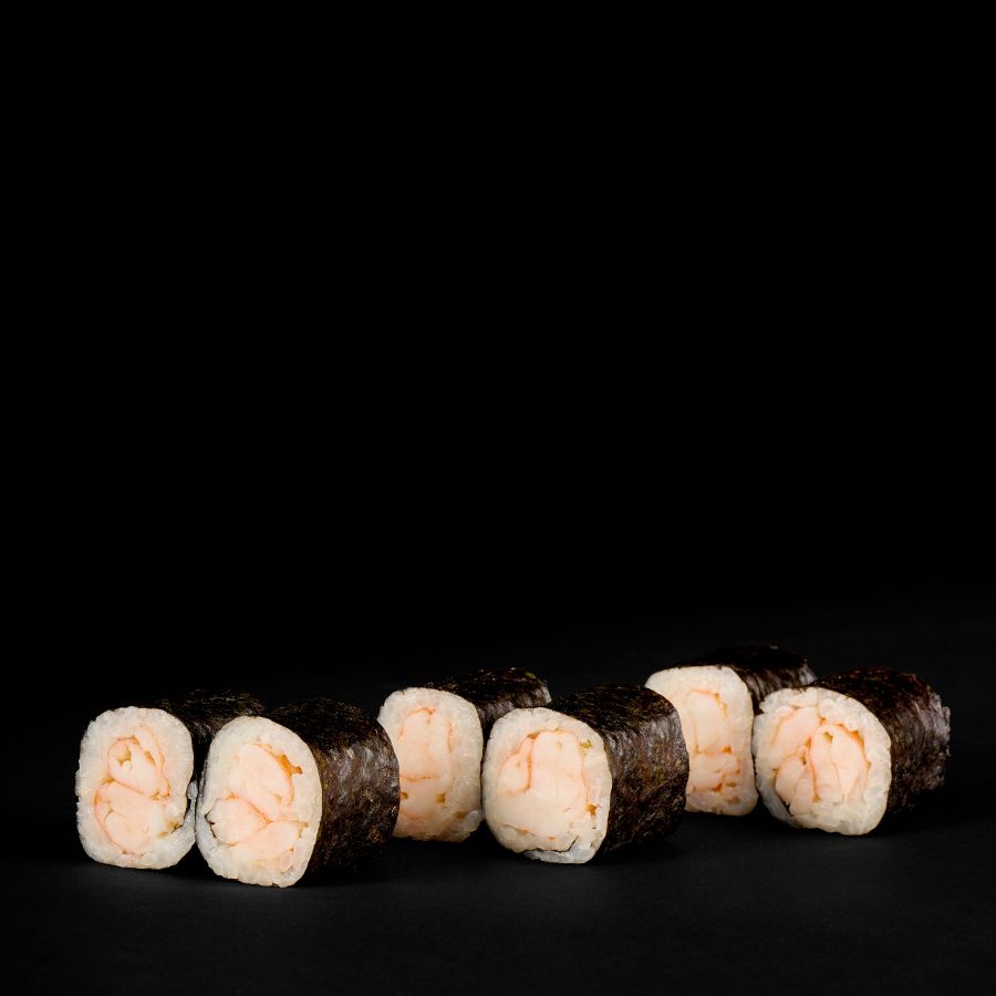 136 Hoso Shrimp Maki