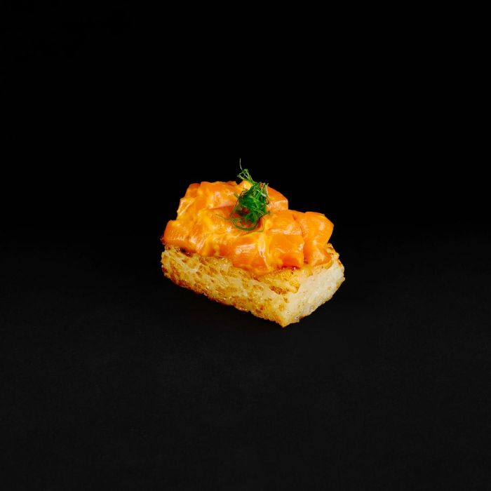 Nigiri Salmon Wasabi Grilled Rice