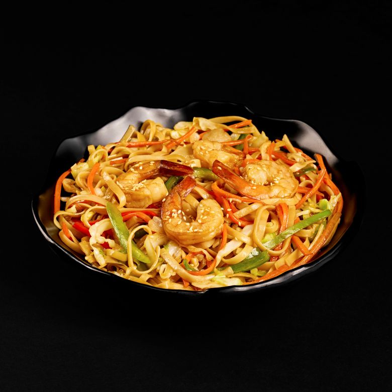Stir-Fried Egg Noodles with Vegetables