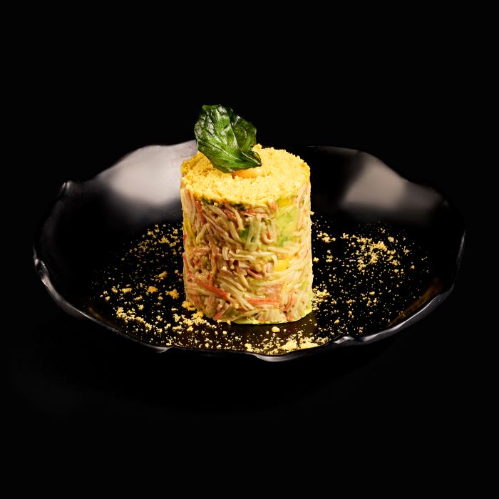 New Salmon & Crab Tartar