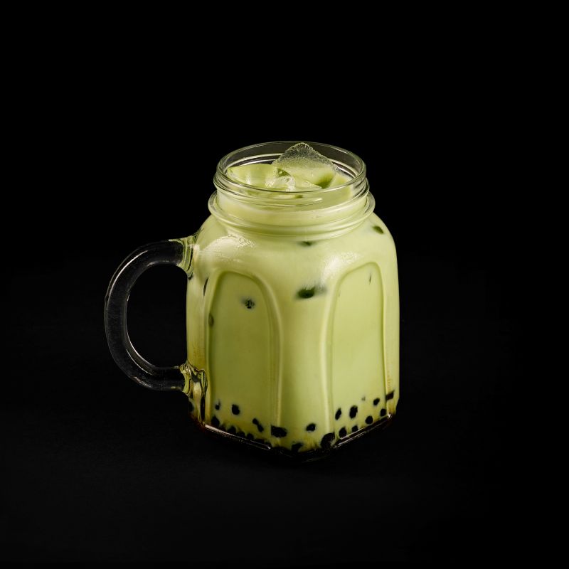 Matcha tapioca