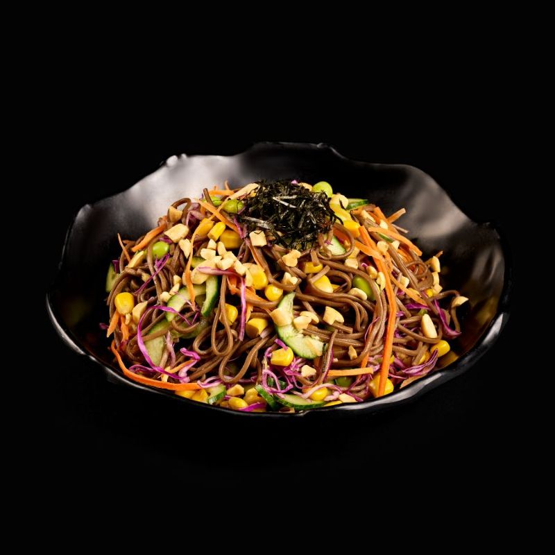Cold Soba Noodle Salad