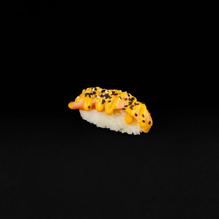 Nigiri Salmon Fire