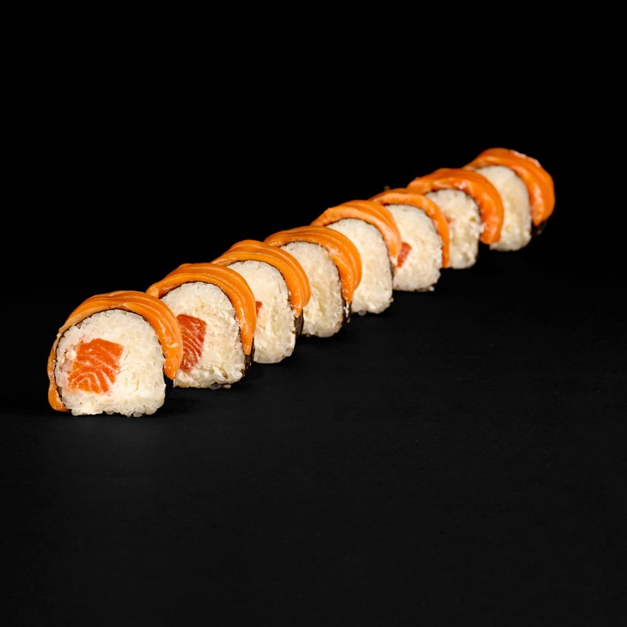 117 Dynamite Salmon with Cheese