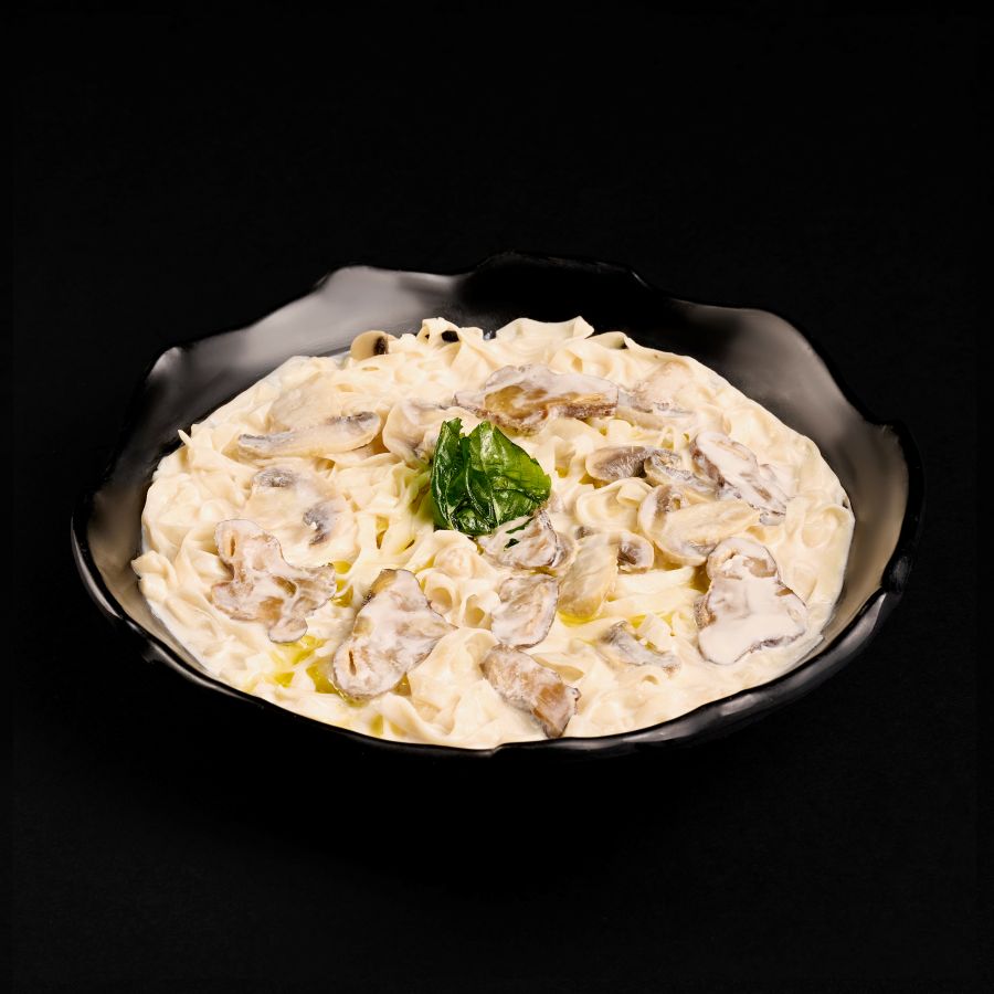 Truffle Mushroom Udon Noodles