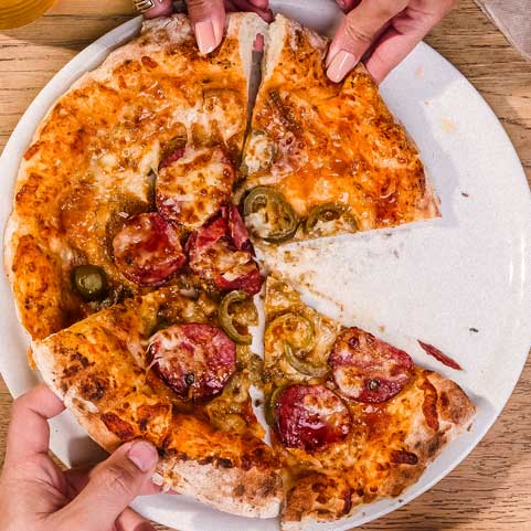 Hot Honey Madness Pizza