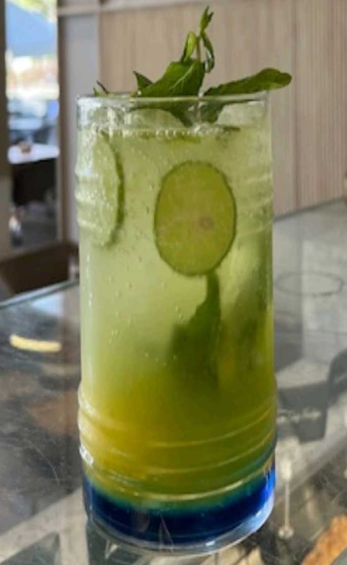 Blue Curacao Mojito