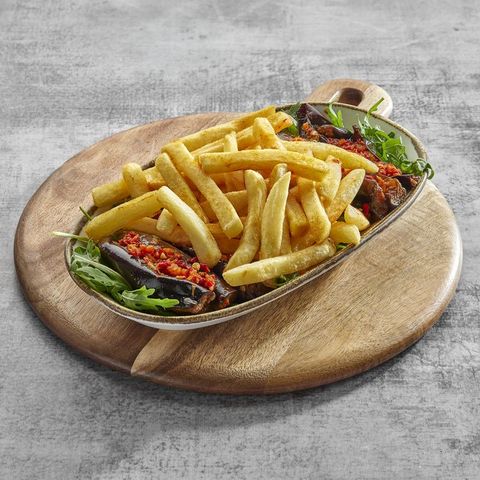 Fries Eggplant Plate
