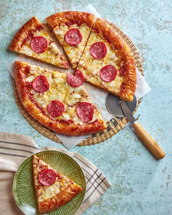 Croissant Meshaltet Pepperoni
